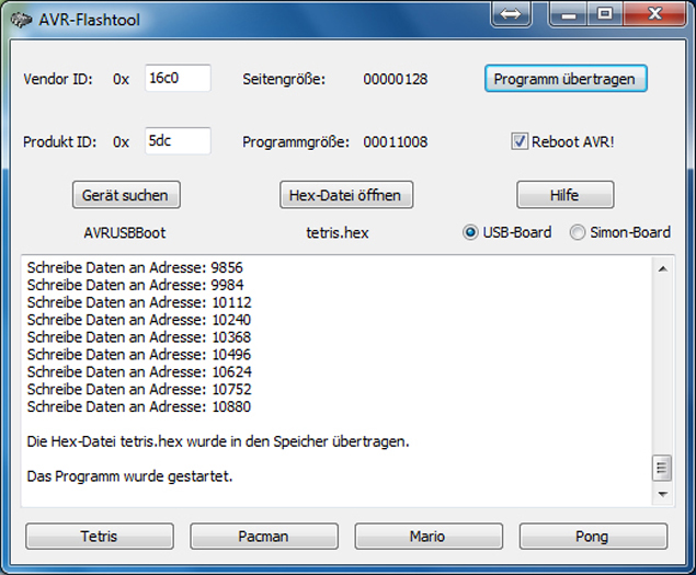 AVR-Flashtool 1.6 (Windows)