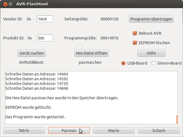 AVR-Flashtool 2.0 (Linux)