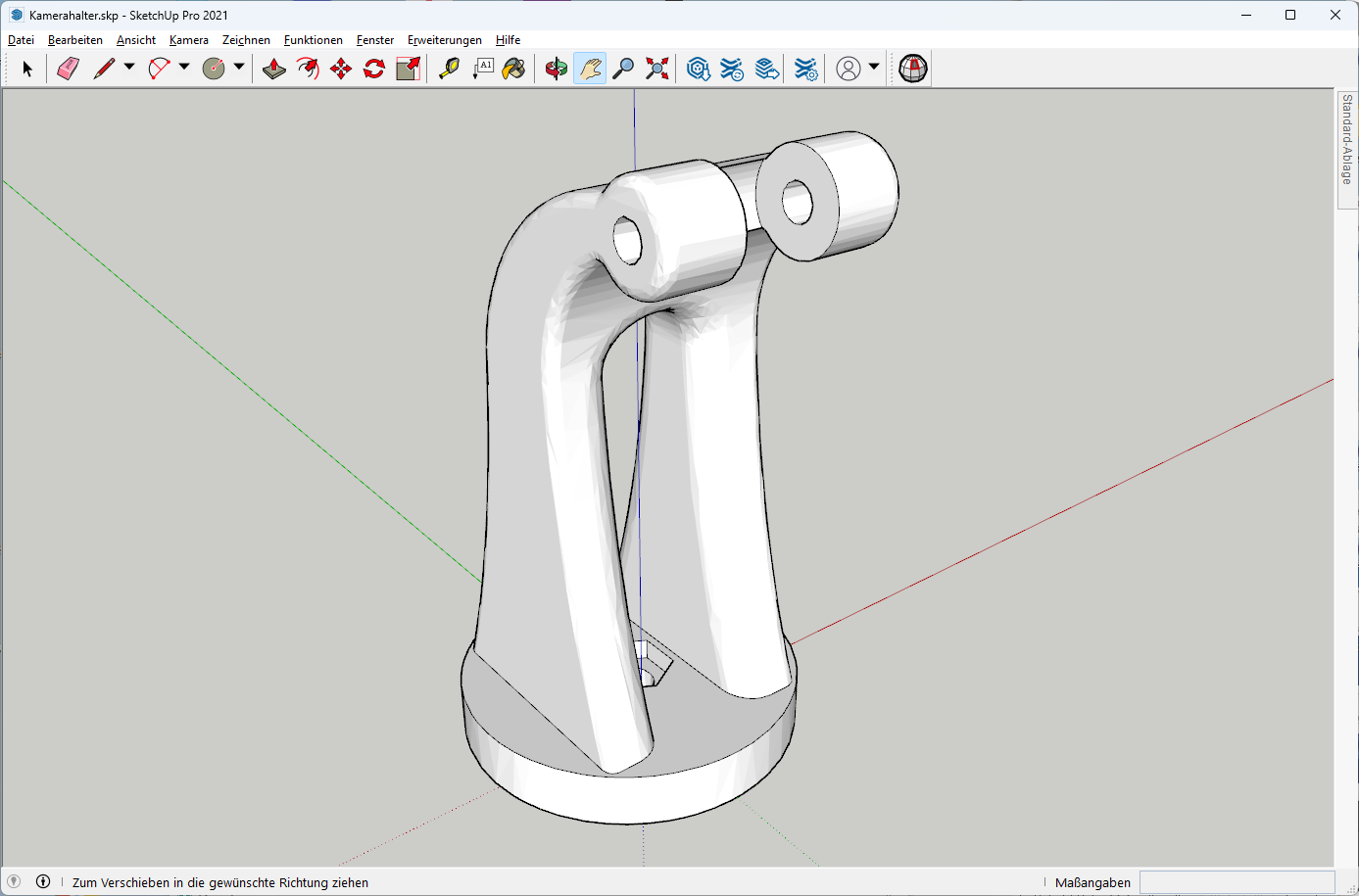 Kamerahalter in Sketchup