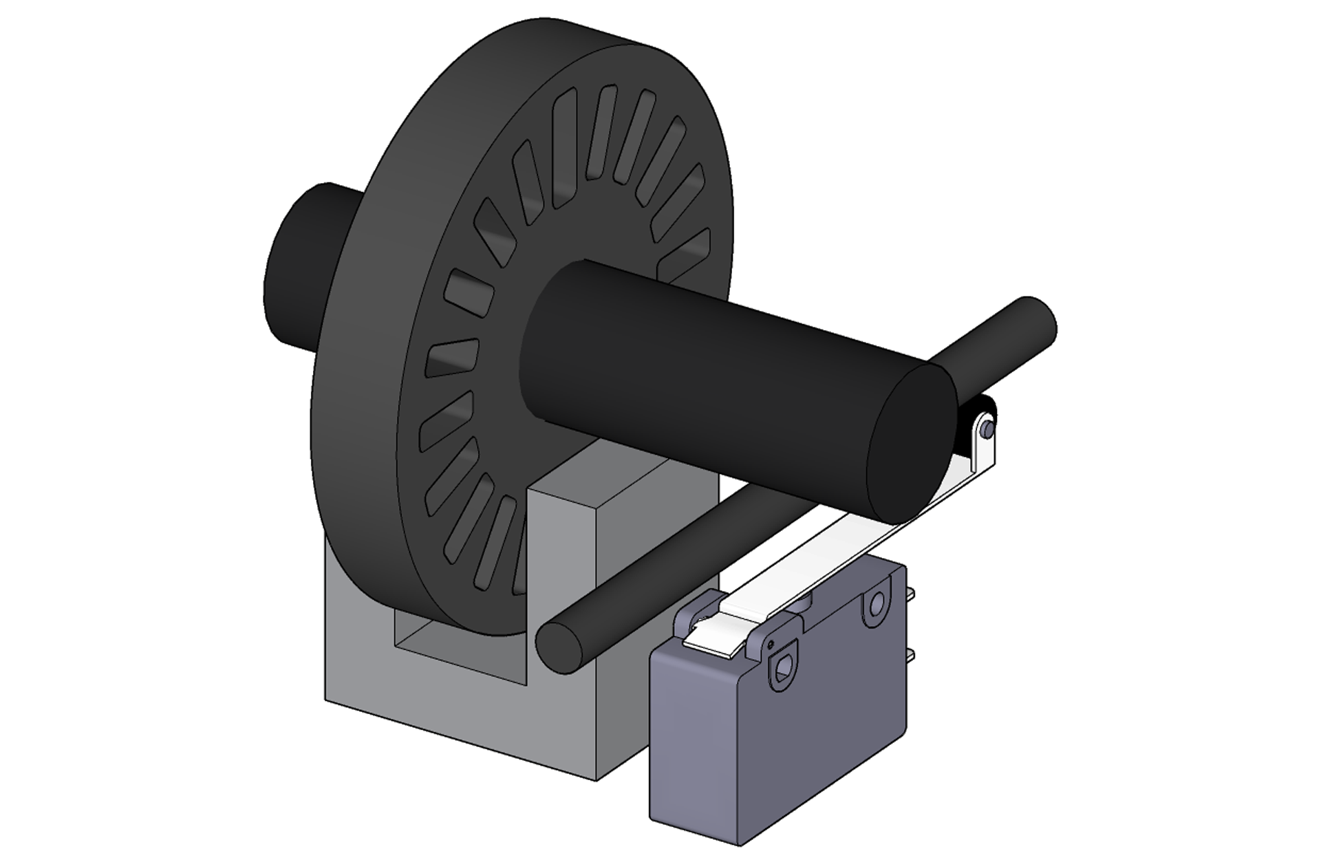 Funktionsprinzip Filamentdetektor