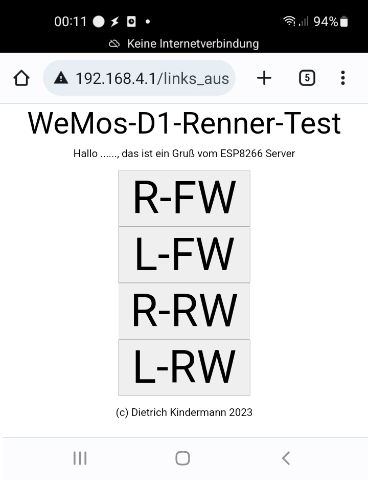 WiFi-Renner-Test Smartphone
