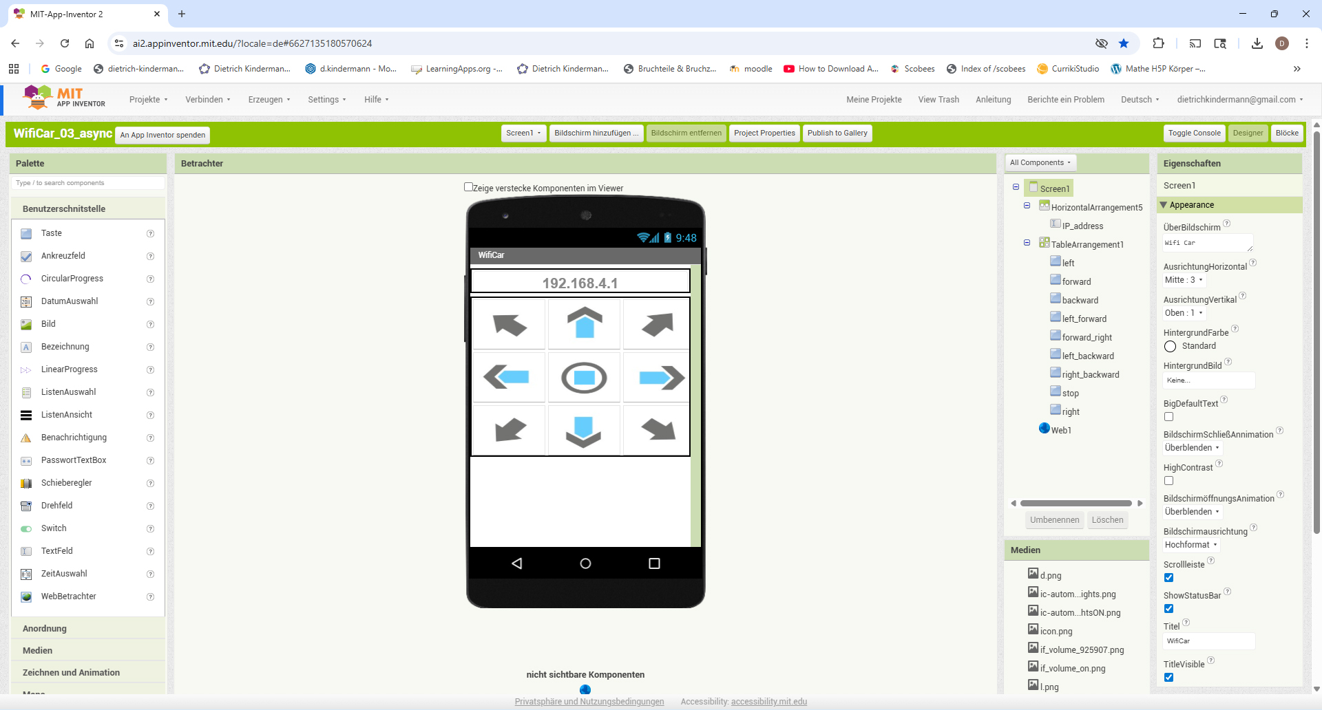 Wifi-Renner-App
